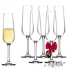 Kadax taurės šampanui prosecco vynui 200 ml rinkinys 6 vnt