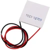 Kadimendium Tec1-12709 100w aukštos temperatūros skirtumo termoelektrinis aušintuvas Peltier plokštė 40 mm x 40 mm aliuminio radiatorius, tvirtas korpusas, be vibracijos, tylus