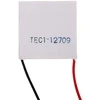 Kadimendium Tec1-12709 100w aukštos temperatūros skirtumo termoelektrinis aušintuvas Peltier plokštė 40 mm x 40 mm aliuminio radiatorius, tvirtas korpusas, be vibracijos, tylus