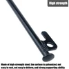 Kaheign 8 x palapinės kuoliukai, plieniniai kuoliukai, 20 cm stabilūs stovyklavimo palapinės kuoliukai, pagaminti iš didelio stiprumo kalto plieno su kabliuku ir skylute, skirti stovyklavimui ir žygiams lauke
