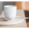Kähler Hammershøi espresso puodelis 10 cl, legendinis daniškas dizainas, nesenstantis baltas