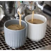 Kähler Hammershøi espresso puodelis 10 cl, legendinis daniškas dizainas, nesenstantis baltas