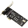 Kalea-informatique 7.1 Hd Hifi garso plokštė 24 bitų 192 Khz 100 Db per Pcie prievadą su Cmedia Oxygen Cm8828 / Cm9882a lustų rinkiniu - aukšto ir žemo profilio