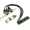 Kalea-informatique M2 M.2 Ngff Pcie B M Key Card 2 prievadai 2.5 Gigabit Rj45 Lan ethernet 10 100 1000 1g 2.5g Dual Chipset Realtek Rtl8125