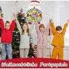 Kalėdinė taikinių lenta su lipdukais vaikams 76 cm