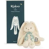 Kaloo - Lapinoo - Pantin Lapin - kūdikio pliušinis žaislas iš trikotažo ir mezginio - 25 cm - kreminės spalvos - labai minkšta medžiaga - dovanų dėžutė - nuo gimimo, K969942