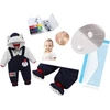 Kam snaps starter set t5 100 rinkinys spaudžių juoda balta graži plastikinė dėžutė