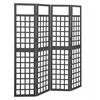 Kambarinė 4 dalių pertvara/trellis, eglės mediena, 161x180 cm