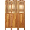 Kambario pertvara, 3 segmentai, 121,5x2x180cm, akacijos masyvas