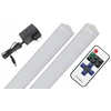 Kampinė Led juosta spintelėms 2x70cm su nuotoliniu pulteliu