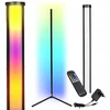 Kampinis pastatomas šviestuvas Led Rgb su nuotoliniu valdymu
