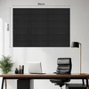 Kamštinės lentos alternatyva 90 x 60 cm juoda skelbimų lenta 6 vnt. veltinio sienų plytelės su smeigtukais ir lipdukais plakato lenta namų mokyklos pranešimų lentai ar nuotraukoms atmintinėms