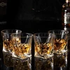 Kanars viskio stiklų rinkinys, krištoliniai stiklai be švino, viskio stiklas, graži dovanų dėžutė, 2 vienetai, 300 ml, aukštos kokybės