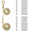 Kanirope® Prosport virvė laipiojimui su kilpa ir sraigtiniu karabinu, 2.2 m