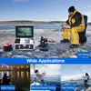 Kaolali povandeninė žvejybos kamera su lcd ekranu hd 1080p povandeninė kamera žvejybai atspari vandeniui skirta žvejybai ant ledo ežere iš valties