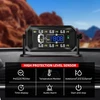 Kaolali tpms padangų slėgio stebėjimo sistema, saulės energija įkraunama padangų slėgio stebėjimo sistema, realaus laiko slėgio ir temperatūros stebėjimas, laiko rodymas, su 6 išoriniais padangų slėgio jutikliais
