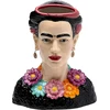 Kare Design dekoratyvinė vaza Style Muse Flowers, įvairiaspalvė, vaza, gėlių vaza, keramika, tinka tik džiovintoms gėlėms, 34 cm (a)