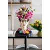 Kare Design dekoratyvinė vaza Style Muse Flowers, įvairiaspalvė, vaza, gėlių vaza, keramika, tinka tik džiovintoms gėlėms, 34 cm (a)