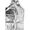 Rankšluostis Karščiui atspari prijuostė, aliuminio folijos prijuostė, 1000 °c, vandeniui atspari prijuostė, aukštos temperatūros darbo prijuostė, ugniai atspari prijuostė skirta maisto gaminimui, kepimui ant grotelių, darbui, pilka, L