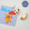 Katės formos magnetukai šaldytuvui, 6 gulintys katės formos magnetukai šaldytuvui, mini kawaii dekoratyviniai magnetukai virtuvei su stipriais magnetais, linksmi/mieli kačiuko magnetukai šaldytuvui