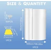 Katės sofos apsauga nuo įbrėžimų, 30 cm x 5 m, dvipusė pvc katės apsauga nuo įbrėžimų, sofos apsauga katei su 50 vinių, lipni plėvelė nuo įbrėžimų, pjaustoma, skirta stalo kampų ir sienų apsaugai