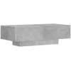 Kavos staliukas, betono pilkas, 100x49,5x31cm, apdirbta mediena