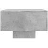 Kavos staliukas, betono pilkas, 100x49,5x31cm, apdirbta mediena