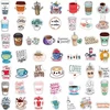 Kawa Kawusia lipdukai stickerbomb mix dekoratyviniai vandeniui atsparūs 50vnt