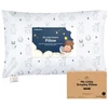 Keababies vaikiška pagalvė su pagalvės užvalkalu - 51 x 35 cm vaikiška pagalvė nuo 2 metų, skalbiama vaikiška pagalvė, minkšta organinė vaikiška pagalvė, vaikiška pagalvė miegui, didelė vaikiška pagalvė