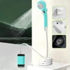 Kempingo dušas su siurbliu, mobilus dušas, kempingo dušas, lauko kempingo dušas su 6000 Mah baterija, su išmaniuoju skaitmeniniu ekranu, skirtas kempingui, kelionėms, sodininkystei, šunų ir automobilių plovimui (mėlynas)