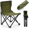 Kempingo kėdė sulankstoma žvejybinė sodo chaki spalvos kepsninei