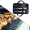 Kepsninės įrankių rinkinys, tvirti bbq grilio įrankiai, bbq įrankių grilio rinkinys 3 dalių