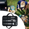 Kepsninės įrankių rinkinys, tvirti bbq grilio įrankiai, bbq įrankių grilio rinkinys 3 dalių