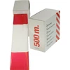 Kerbl Apsauginė Barjerinė Juosta 500 m x 80 mm Raudona / Balta Užblokuotas Rulono Dėžė