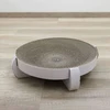 Kerbl Platinum 81555 Kartoninė kačių draskyklė-lova su katžole, 35 x 35 x 10 cm, balta