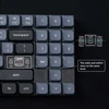 Keychron K13 Pro Qmk/via belaidė mechaninė klaviatūra su itin plonu Rgb apšvietimu ir Gateron Raudona jungikliais
