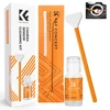 Objektyvas K&f Concept Valymo rinkinys: 6 servetėlės 24mm, 20ml skystis