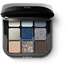 Kiko Milano Glamour Multi Finish šešėlių paletė 05 | paletė su 9 įvairių efektų šešėliais