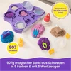 Kinetic Sand Žaidimų Lagaminas: 907g 5 Spalvų Magiško Smėlio ir Įrankių Rinkinys