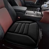 Kingphenix automobilinė sėdynės pagalvėlė su 3,0 cm komfortiška atminties putų sėdynės pagalvėle automobiliui ir biuro kėdei - juoda