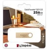 Kingston Datatraveler Se9 Gen 3 - 256 Gb - 220 Mb/s skaitymo greitis - metalinis - Usb atmintinė 3.2 Gen 1 - auksinės spalvos