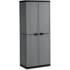 Kis Jolly Tall plastikinė spintelė, 1 vnt., tamsiai pilka/juoda, 9732000 0444 01