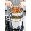 Garų puodas Kitchencraft 7.5 l clearview nerūdijančio plieno daugiafunkcis puodas