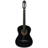 Klasikinė gitara su dėklu pradedantiesiems, juoda, 4/4 39