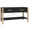 TV staliukas Klasikinė Tv spintelė 82x38x45 cm, juoda