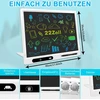 Klaviatūra Lcd rašymo lenta vaikams, 2 vnt. 22 colių + 10 colių spalvinga piešimo lenta vaikams, rašymo planšetė su reguliuojamu stovu 3-12 metų vaikams, skirta mokytis namuose, mokykloje, biure, mokomasis žaislas, dovanos