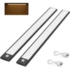 Klighten spintelių šviestuvai su judesio jutikliu, Usb įkraunamas magnetinis judesio jutiklis, Led naktinė lemputė, automatinis įjungimas/išjungimas