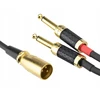 Klotz Kabelis 2x 6,3mm Jack mono - Xlr vyriškas, 6m