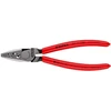 Knipex replės antgaliams užspaudimui su plastiku dengtomis rankenomis 180 mm 97 71 180 Sb