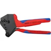 Kelioninis Knipex replės crimpavimo sistemai su keičiamais crimpavimo įdėklais, daugiasluoksnėmis rankenomis, poliruotos, 200 mm, 97 43 66 evo